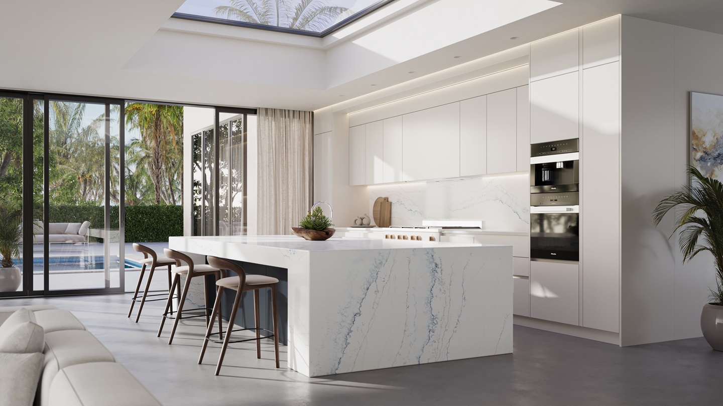 Aria, VIATERA - Quartz Countertops | LX Hausys Canada